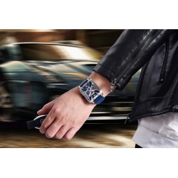 PAGANI DESIGN - sports men's watch - Quartz - waterproof - stainless steel - skeleton racing seriesWatches