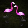 Garden solar light - LED lamp - waterproof - flamingoSolar lighting