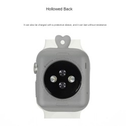 Silikontäckning för Apple Watch - med halsband - 38 mm - 40 mm - 42 mm - 44 mm
