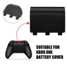 Xbox One-kontroller - batteriskal - svart