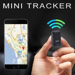 Mini GPS-spårare - stöldskyddsenhet - smart lokalisering - röstspårning - inspelningsfunktion