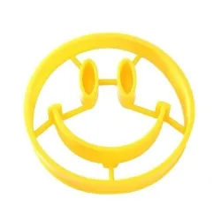 Äggformare av silikon - pannkaka - smiley face