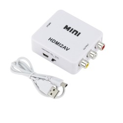 HDMI till AV video- och ljudomvandlare - HDMI2AV - adapter - växelriktare