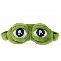 3D Frog-eyes ögonmask - sovmask