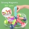 Magnetiska byggstenar - pinnar - bollar - stor storlek - pedagogisk leksak