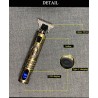 Elektrisk hårtrimmer - rakapparat - USB - Buddha / drake design