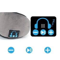 3D sovande ögonmask - ögonbindel - musik sovmask - Bluetooth