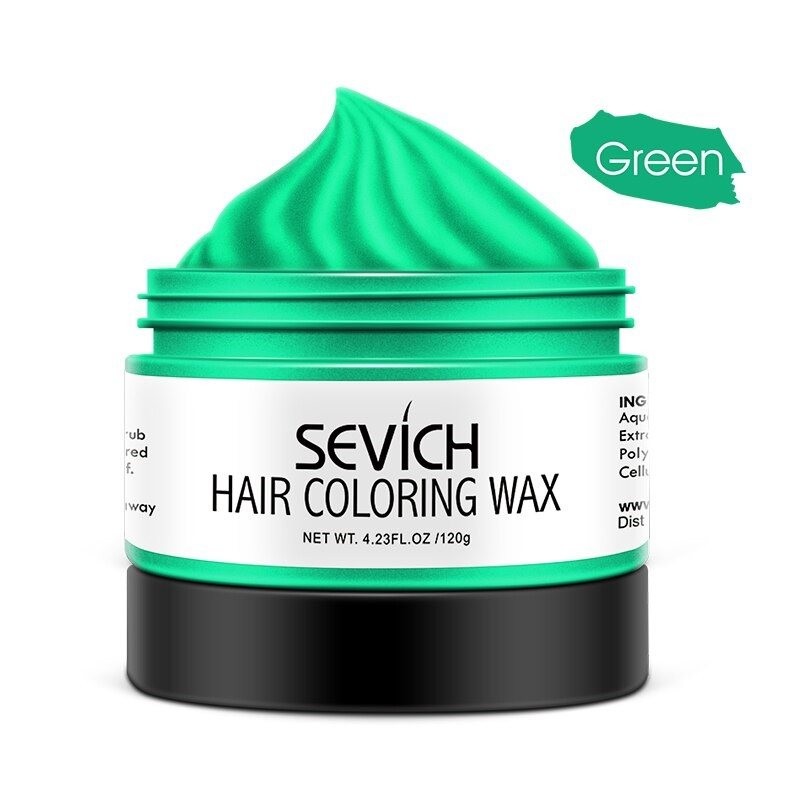 Starkt hårfärgsvax - tillfällig hårfärgning - 9 olika färger