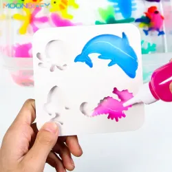 Magiska vattenleksaker - vattentomte - havsdjur - gör dina egna squishy leksaker