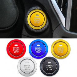 Start-/stoppknapp för bilmotor - ring - klistermärke - för Subaru BRZ Impreza XV Forester Outback Legacy