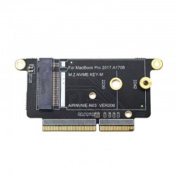 A1708 - SSD - NVMe PCI Express PCIE till NGFF M2 SSD-adapterkort - M.2 för Macbook Pro Retina 13"