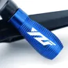 Motorcykel spakskydd - fallskydd - 7/8" 22mm - aluminium - för Yamaha YZF R3 R25 R6 R1 2013-2019