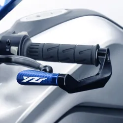 Motorcykel spakskydd - fallskydd - 7/8" 22mm - aluminium - för Yamaha YZF R3 R25 R6 R1 2013-2019