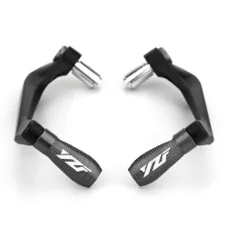 Motorcykel spakskydd - fallskydd - 7/8" 22mm - aluminium - för Yamaha YZF R3 R25 R6 R1 2013-2019