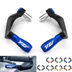 Motorcykel spakskydd - fallskydd - 7/8" 22mm - aluminium - för Yamaha YZF R3 R25 R6 R1 2013-2019