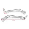 Motorcykel spakskydd - fallskydd - 7/8" 22mm - aluminium - för Yamaha YZF R3 R25 R6 R1 2013-2019