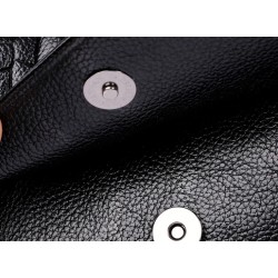 Vintage liten clutch - axelväska - krokodilskinnsmönster - med dragkedja