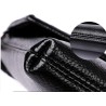 Vintage liten clutch - axelväska - krokodilskinnsmönster - med dragkedja