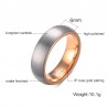 Tungsten carbide ring - blackRings