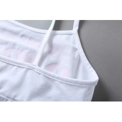 Sexiga underkläder set - kort topp - trosor - COME HERE DADDY PLEASE bokstäver