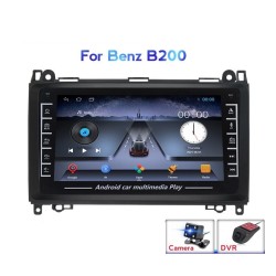 8 tum DIN2 bilradio - Bluetooth - Android - Mirror Link - 1GB RAM / 16 GB ROM - kamera - DVR - för Mercedes Benz B200