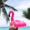 Uppblåsbar flamingo - hållare för pooldrink - flytande leksak - 10 st