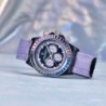 PAGANI DESIGN - mekanisk / automatisk klocka - regnbågsram - vattentät - läder- / nylonarmband
