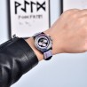 PAGANI DESIGN - mekanisk / automatisk klocka - regnbågsram - vattentät - läder- / nylonarmband