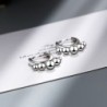 Runda droppörhängen i silver/guldplätering