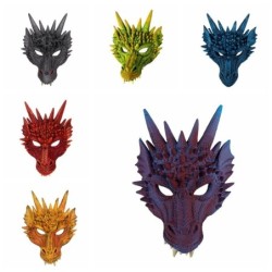Halloween mask - 3D drake ansikte
