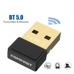 Bluetooth 5.0 - USB - mini dongle adapter - mottagare - sändare