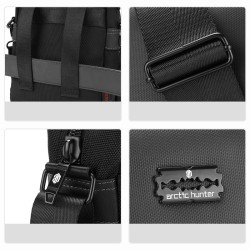 Multifunktionell crossbody-väska - midjeväska i canvas