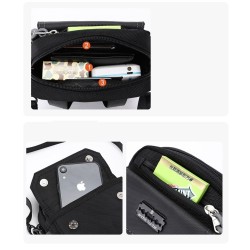 Multifunktionell crossbody-väska - midjeväska i canvas