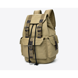 Large capacity canvas backpack - unisexBackpacks