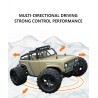 RC terränglastbil - fjärrkontroll - batteri - LED-strålkastare - 4WD - 40km/h
