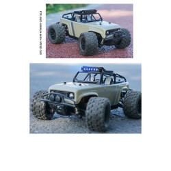 RC off-road truck - remote control - battery - LED headlights - 4WD - 40km/hCars