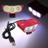 3XT6 - 5V USB - LED bicycle light - front lamp - waterproofLights