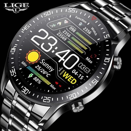 LIGE - sport Smart Watch - Android - IOS - puls - blodtryck - vattentät