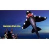Black shark kite - med LED-ljus