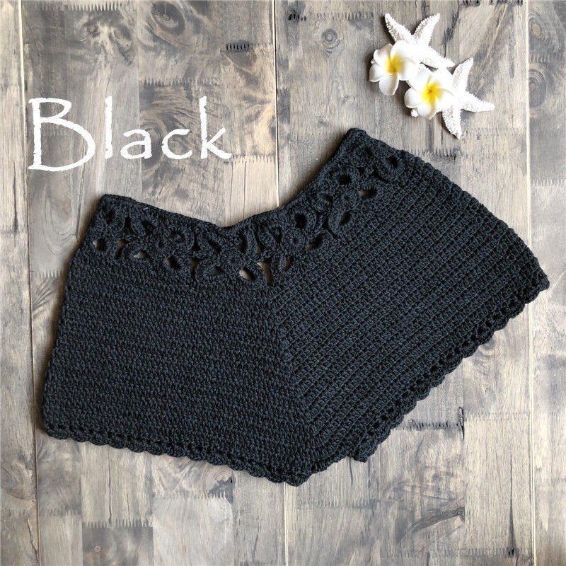 Sexy crochet mini shortsLingerie