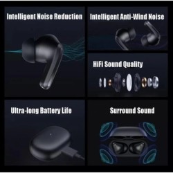 Xiaomi Redmi Buds 4 Pro - wireless TWS earphones - Bluetooth - noise cancelling - with microphoneEar- & Headphones