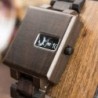 BOBO BIRD - stylish square wooden watch - QuartzWatches