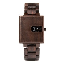 BOBO BIRD - stylish square wooden watch - QuartzWatches