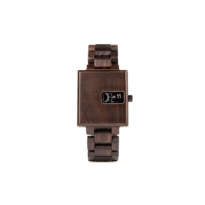 BOBO BIRD - stylish square wooden watch - QuartzWatches