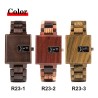 BOBO BIRD - stylish square wooden watch - QuartzWatches