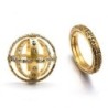 Vintage astronomical ball - rotating ringRings