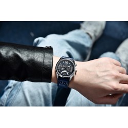 BENYAR - sports Quartz watch - waterproof - leather strapWatches