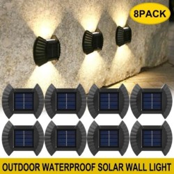 Solar trädgårdslampa - LED vägglampa - vattentät