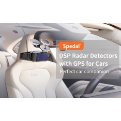 388T DSP - 2 i 1 laserradardetektor - GPS - röstlarm
