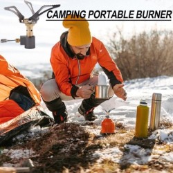 Camping bärbar brännare - miniugn - gasspis - 3000W